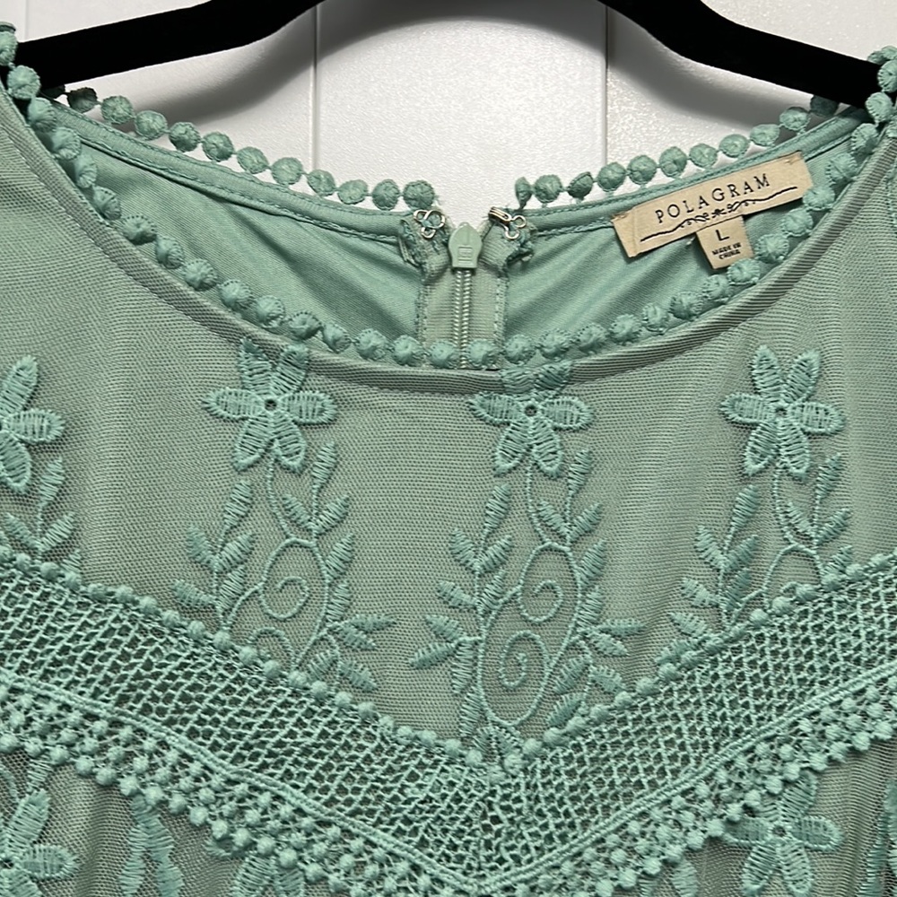 Polagram Embroidered Dress - Picture 7 of 10